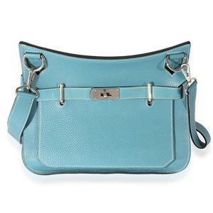 Hermes Blue Jean Clemence Jypsiere 31 PHW